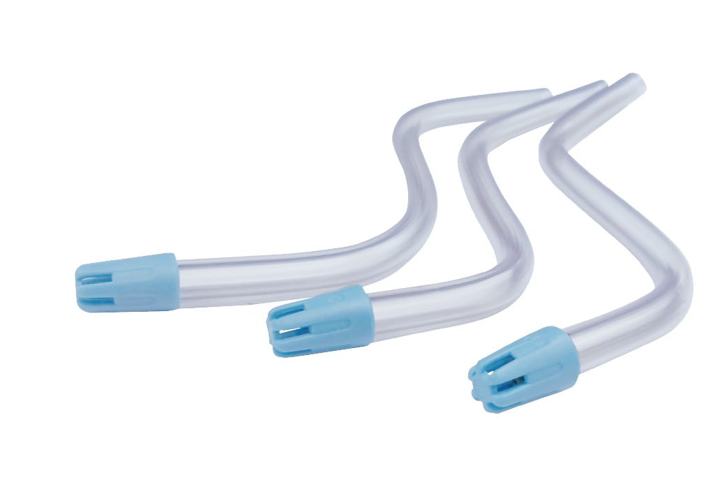 Medicom SafeBasics Saliva Ejector Clear Blue tip - Ctn