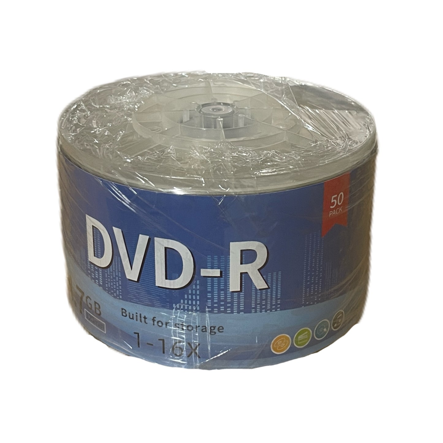 DVD+R 4.7GB 16x White Inkjet Spindle 50 Pack