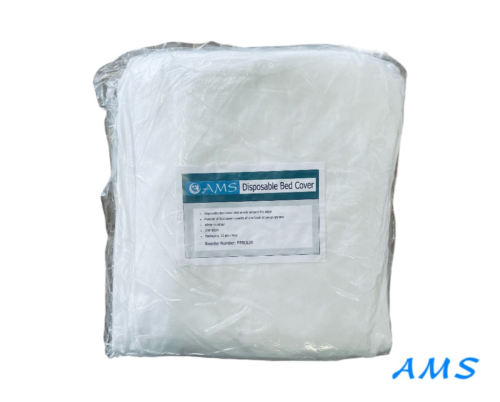 AMS Bed Fitted Cover 200pcs - ctn