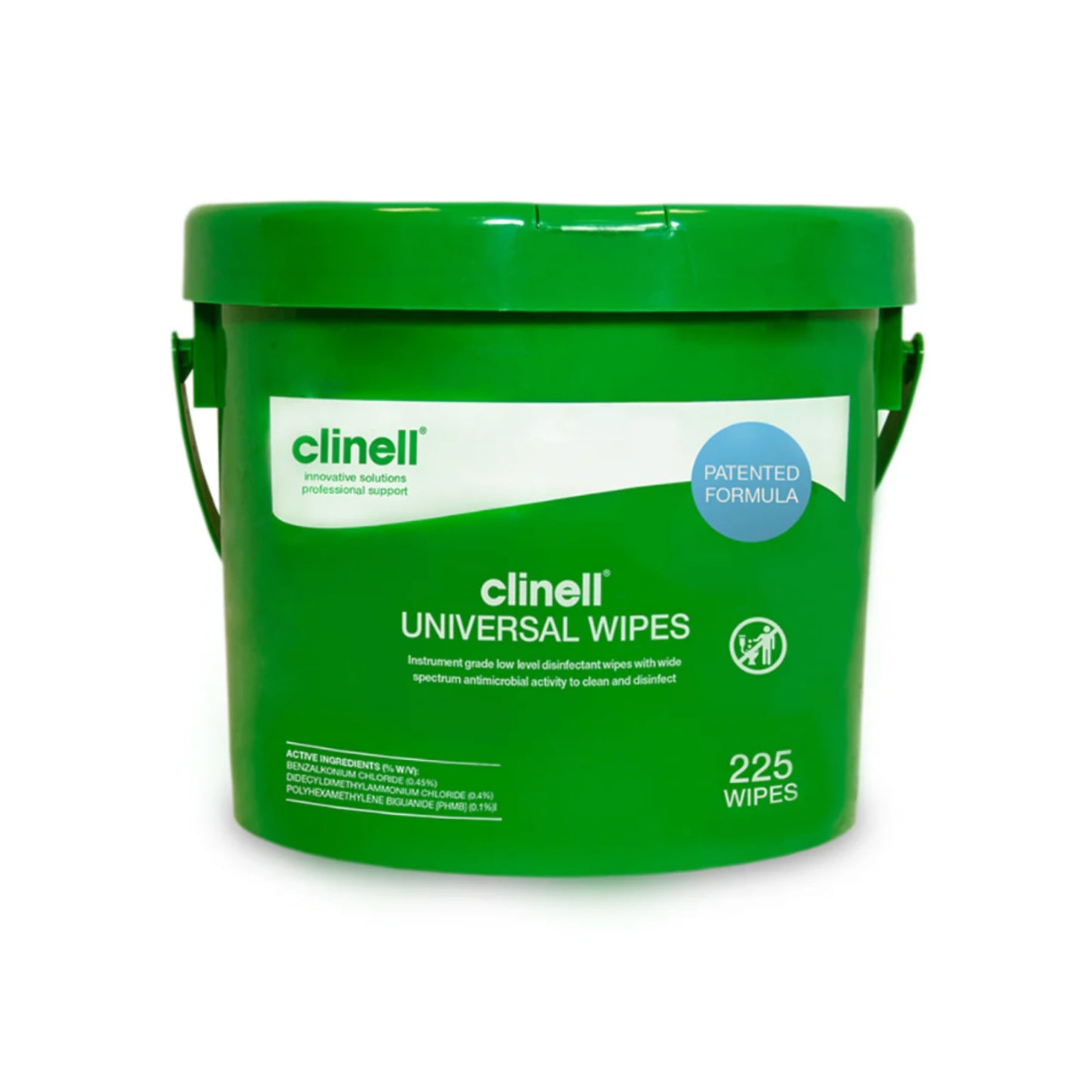 Clinell Universal Disinfectant Wipes - Bucket (225)