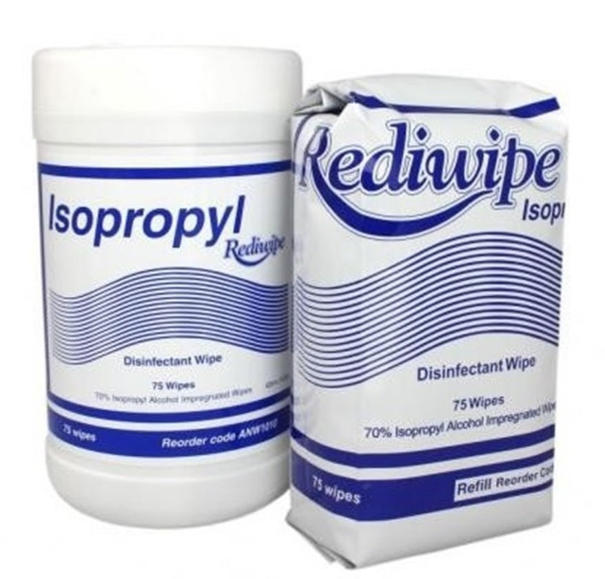 Redwipe ISOPROPYL Wipes Refill ACE MEDICAL SUPPLIES