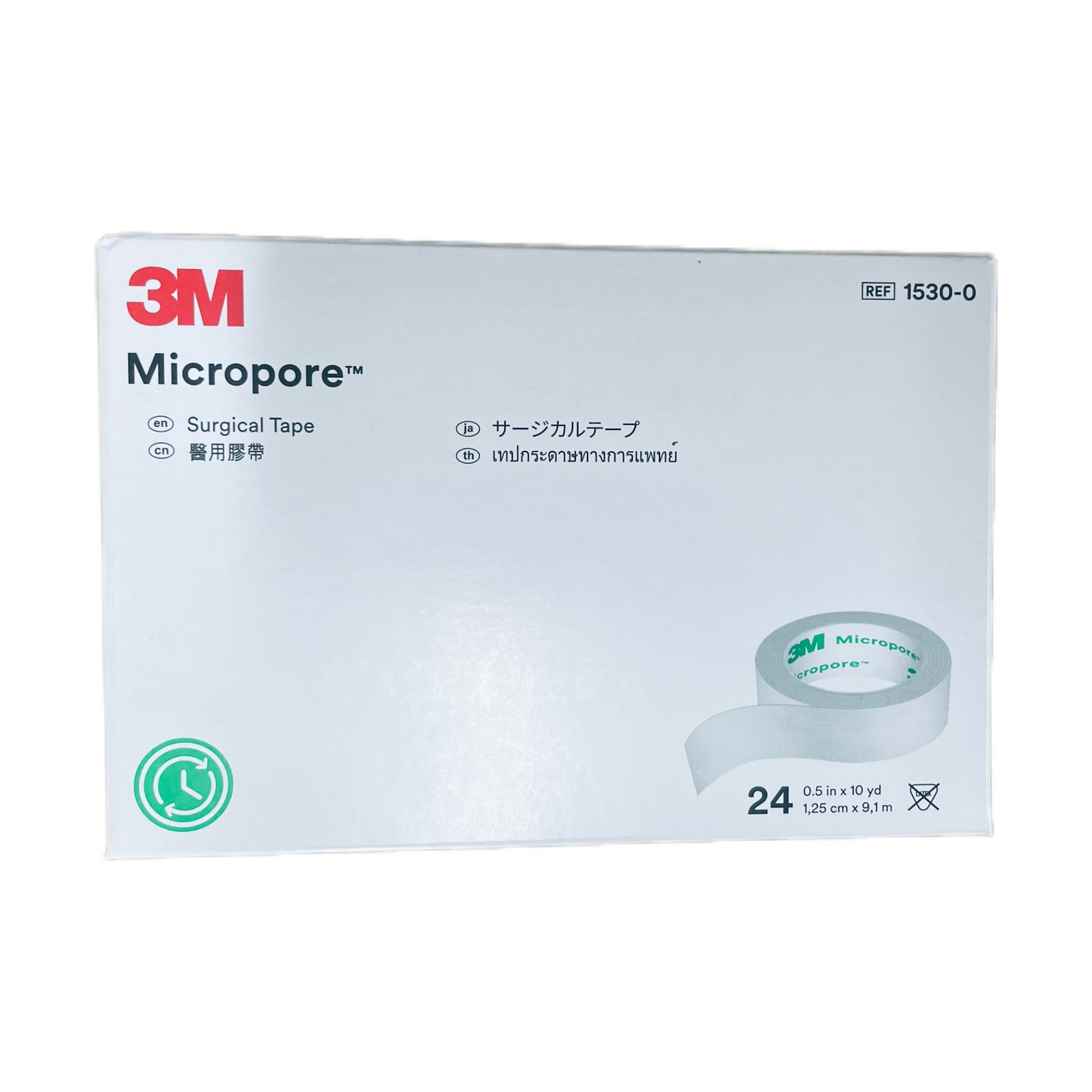 Micropore 24 1.25cm x 9.1cm