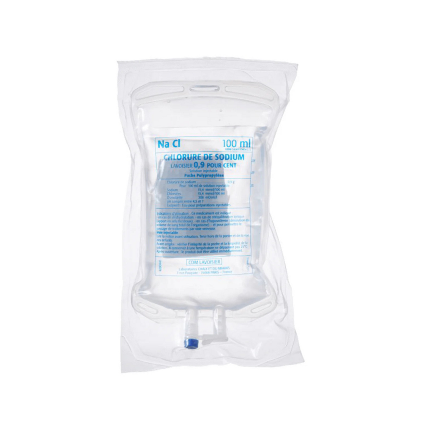Sodium Chloride 0.9% IV Solution 100ml Bag-each
