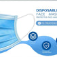 AMS Economy Disposable 3 ply Face Mask (50 PCs)