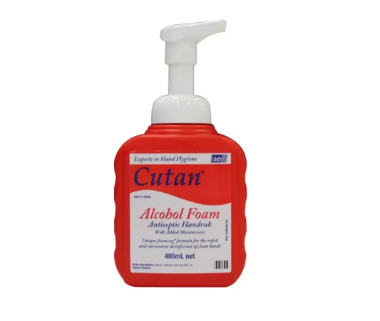 Cutan Alcohol Foam Enhanced 400ml - Each