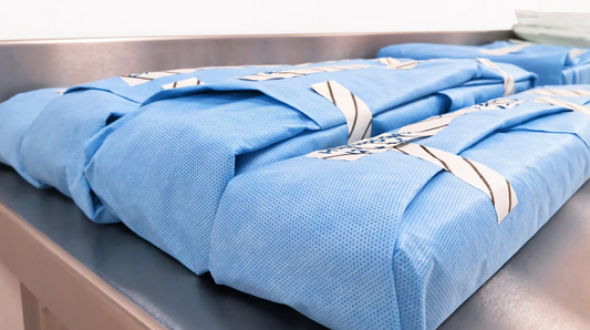 Medicom SafeSeal Sterilisation Wrap blue 90 x 90cm- Ctn
