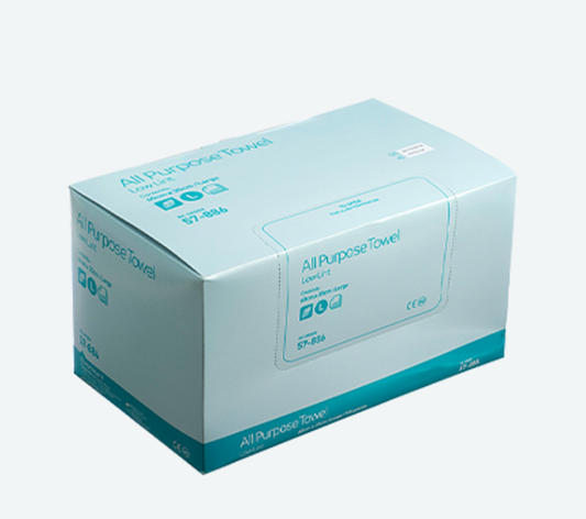 Multigate Low Linting Towel (Dispenser Box) 60cm x 35cm (100)