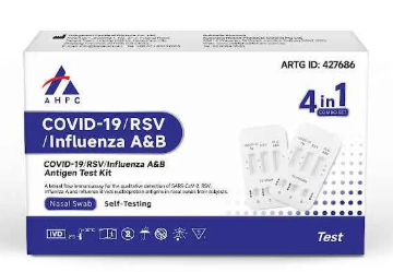 AHPC Covid-19/RSV/Influenza A&B 4 in 1Antigen Test Kit