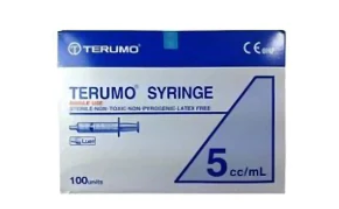 Terumo 5ml Luer Slip Syring 100