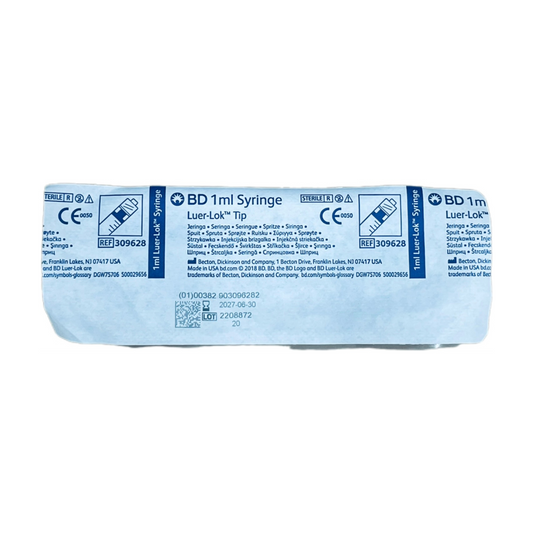BD 1ml Syringe Luer-Lock - box