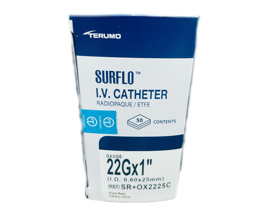 Terumo Surflo 22G Cannula SR+OX2225C