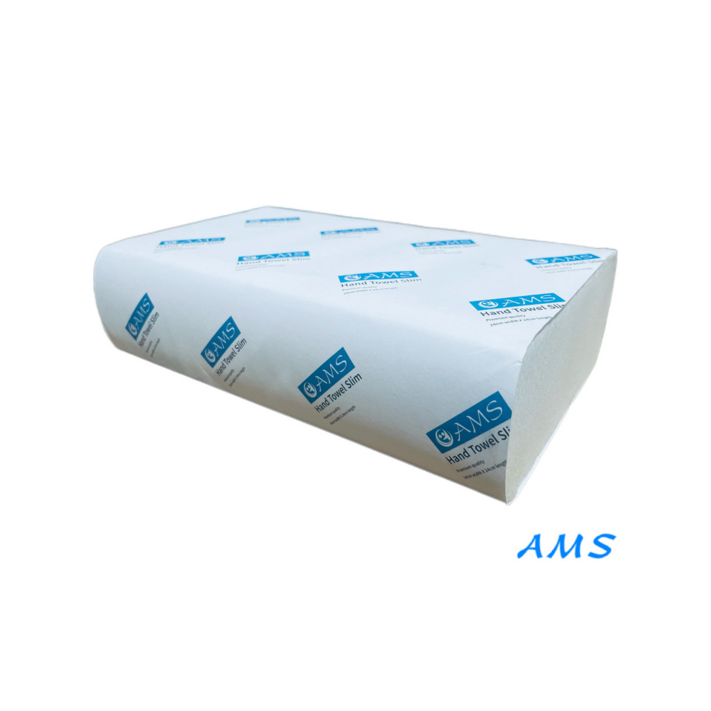 AMS TAD Paper Hand Towel interleaved 4-fold (16 pack)