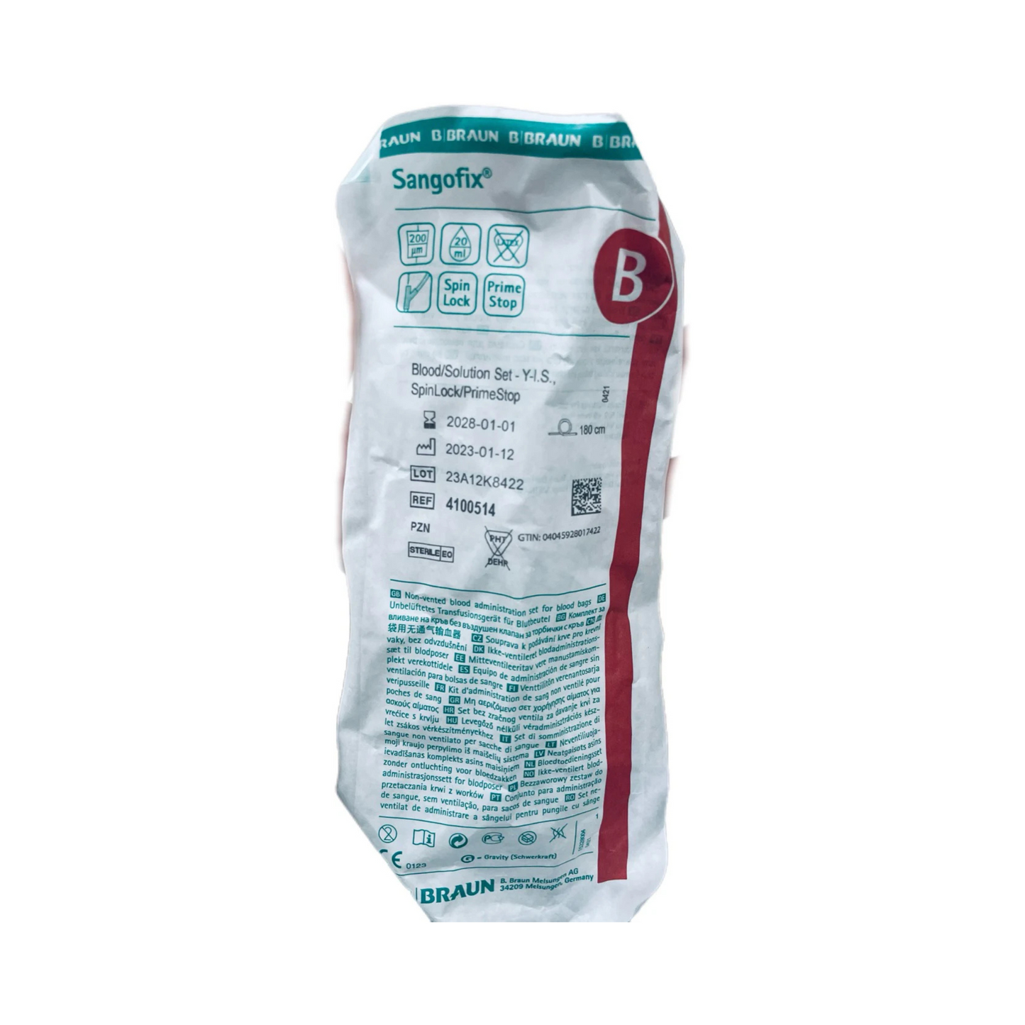 B.Braun SangoFix B IV Giving Set EACH