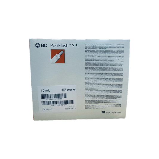 Posiflush Sodium Chloride Syringe 10ml - 30 Pack