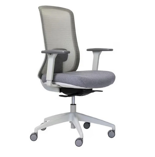 Receptionist Ergonomic Office Chair - Grey