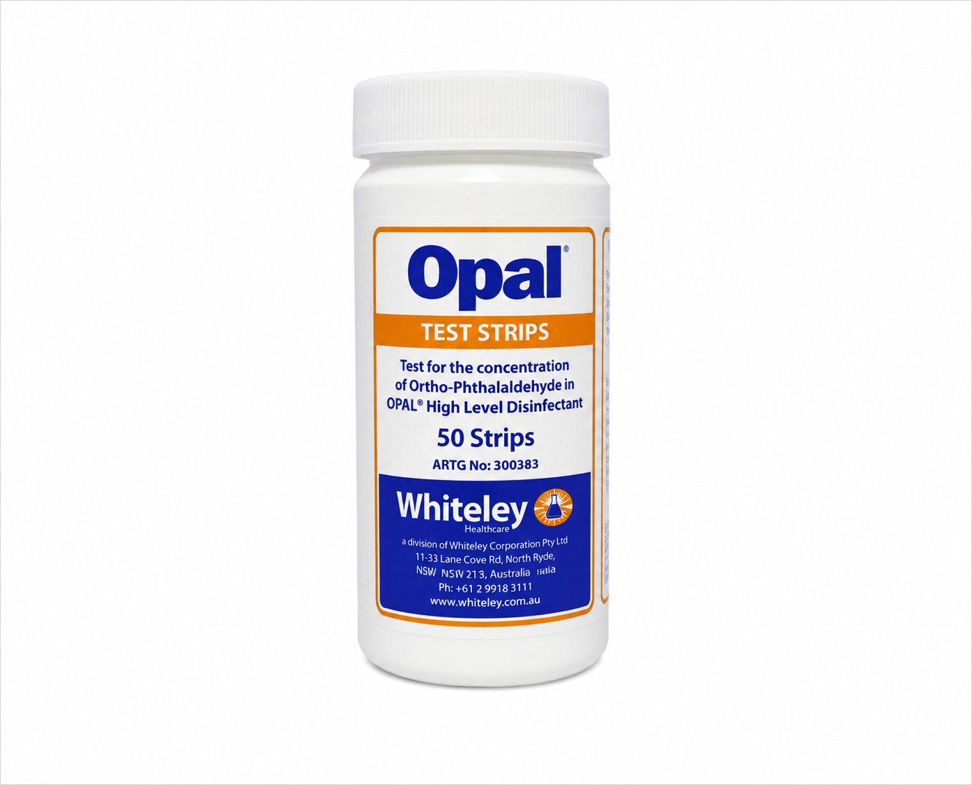Opal Disinfectant 50 strips single bottle