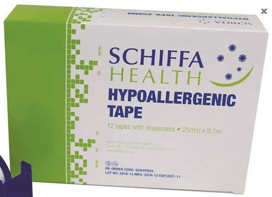 SCHIFFA Transparent Plastic Tape 12 Rolls
