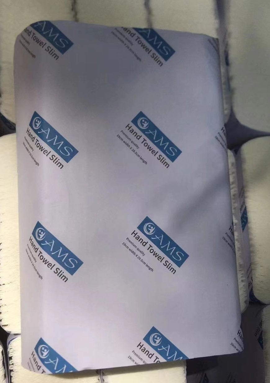 AMS Premium Quality Interleaved Hand Towel Ctn (24) ACE MEDICAL SUPPLIES